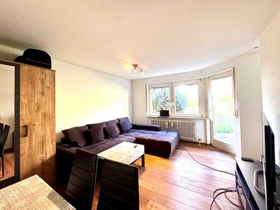 Schnuckelige 1,5-Zimmer Wohnung mit Terrasse, EBK und TG Stellplatz in ruhiger Lage von Waiblingen.