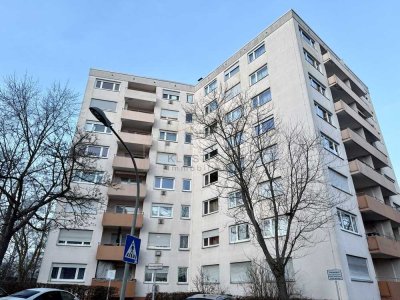 3-Zimmer-Wohnung mit neuer EBK, Balkon und Aufzug