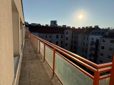 *PREISREDUZIERT* ERSTBEZUG-HIGHLIGHT: 130m² DG-Wohnung inkl. einer 30m2 Dachterasse - direkt von JEDEM Zimmer begehbar - Privatverkauf