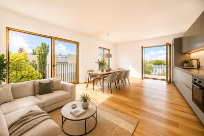 Design-Penthouse mit großer Terrasse und Stellplatz! Jetzt direkt einziehen!