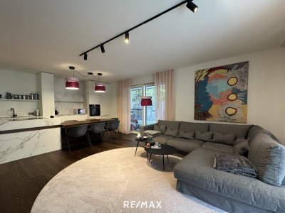 Exklusive, möblierte 3-Zimmer-Wohnung mit Terrasse und Garten in Krumpendorf am Wörthersee