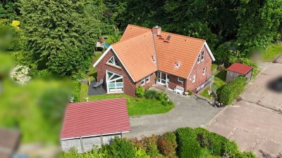 Ein Zuhause für Generationen – Einfamilienhaus mit Einliegerwohnung im Ortskern von Apensen