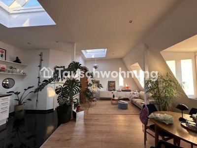 Tauschwohnung: Helle Dachgeschosswohnung