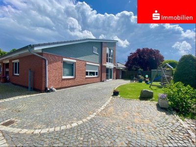 Was für ein Haus, mit eigener Praxis!