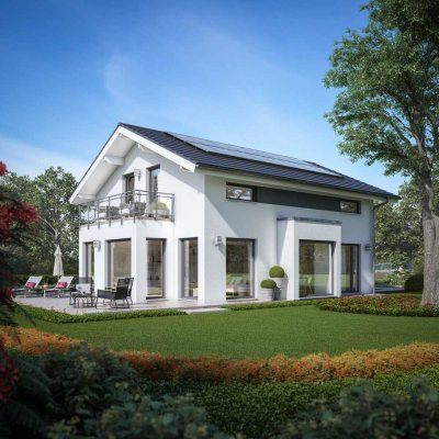 Dein Traumhaus dort, wo andere Urlaub machen. Energieeffizient KfW 40 IKON  (SUN143/V4V5)