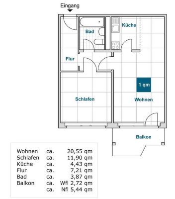 Hier entsteht ein neuer Wohntraum mit Balkon!