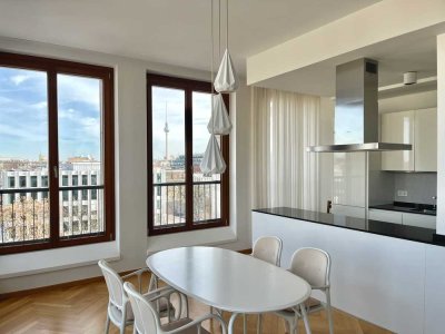 Möblierte Penthousewohnung über den Dächern von Berlin-Mitte