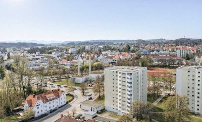 Vielseitig wandelbare Eigentumswohnung mit Garage in zentraler Stadtlage, nahe der FH - sofort verf.