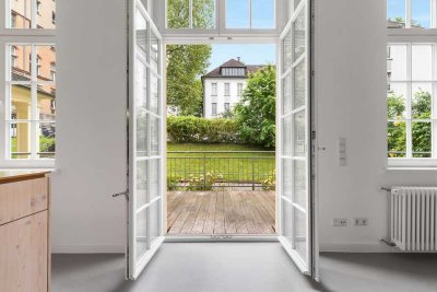 Wohnen, wo Geschichte auf Gegenwart trifft – Exklusives Loft in den Arrenbergschen Höfen