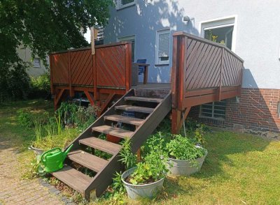 Gut geschnittene 96qm Terrassenwohnung mit direktem Gartenzugang - ohne Provision!