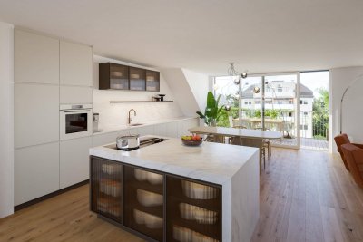 Zwei Zimmer Wohnung mir Altbau-Flair und fortschrittlichster Haustechnik | Top 23