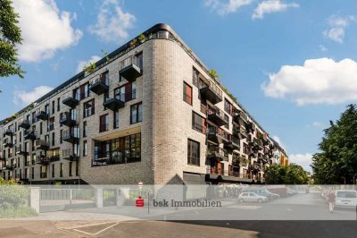 Moderne 2-Zimmer-Wohnung mit Gemeinschaftsgarten im Humannkiez