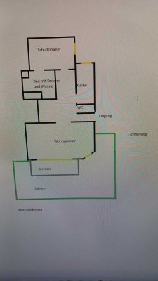 Stilvolle, gepflegte 2-Zimmer-Terrassenwohnung mit gehobener Innenausstattung in Troisdorf