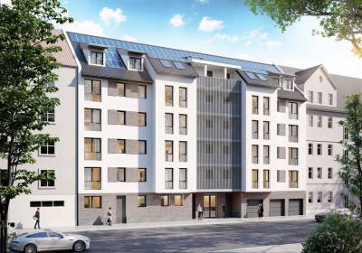 Erstbezug - Tolle 3 Raumwohnung mit Gartenanteil und Tiefgaragenstellplatz - WE01