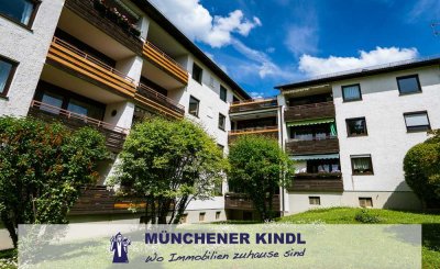 Ferienidylle in Herrsching – 2-Zimmer-Wohnung mit Balkon, TG-Stellplatz & Nähe zum Ammersee
