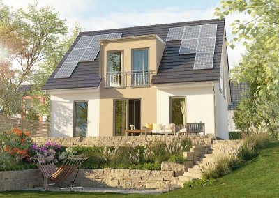 Zukunftsträume leben: Energiesparendes Einfamilienhaus mit modernster Technik