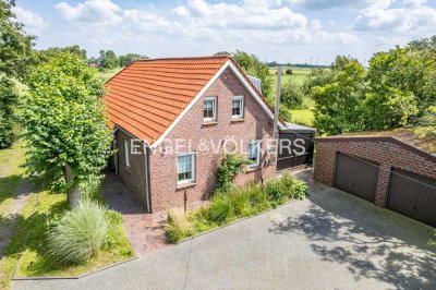 Landhaus-Idylle direkt hinterm Sommerdeich an der Nordsee!