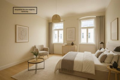 ++H7++ Sanierungsbedürftiger Altbau-Charme: 2-Zimmer mit Gestaltungsspielraum!
