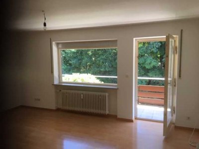 Schöne und vollständig renovierte 2-Zimmer-Wohnung mit Balkon und Einbauküche in Oberachern
