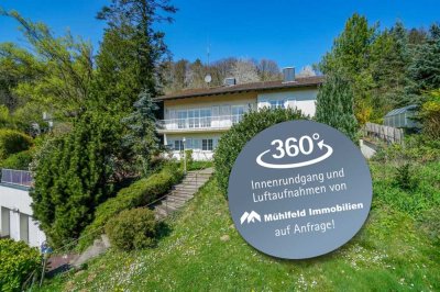 Repräsentative Aussichtslage in Bergstraßennähe!