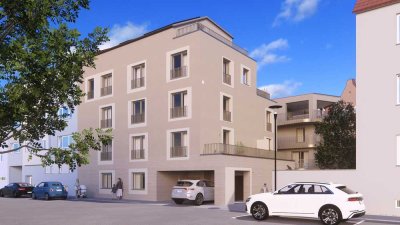 Moderne, teilmöblierte 2-Zimmer-Wohnung im exklusiven STERNHOF Regensburg – Erstbezug