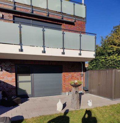 Attraktive 3-Zi. EG-Wohnung m. Terrasse, Gartenanteil u. Tiefgarage in ruhiger Wohnlage