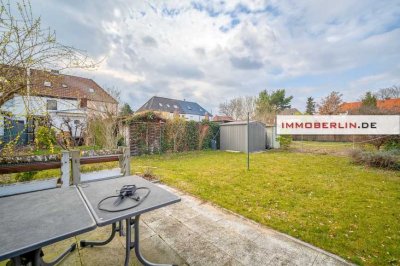 IMMOBERLIN.DE - Gepflegtes Reihenhaus mit beschaulichem Garten in Ruhelage