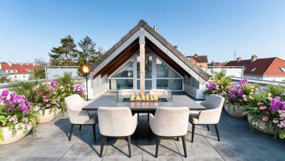 Penthouse im Zentrum von Mönchengladbach | 360° Blick | Privatlift | Sicher & Diskret