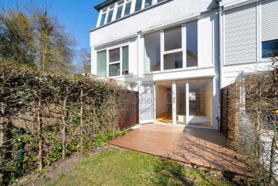 MÜNCHNER IG: Haus-im-Haus Gefühl in ruhiger Lage – lichtdurchflutete Maisonette auf drei Ebenen