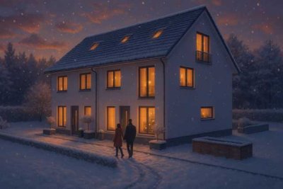 Modernes Doppelhaus mit flexibler Raumgestaltung, individueller Planbarkeit und optionalem Keller