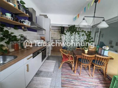 Tauschwohnung: Helle 3-Zimmerwohnung im Hinterhäuschen