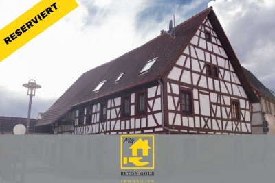 *Reserviert* Fachwerk mit historischem Charme - Wohnhaus mit Gewerbefläche