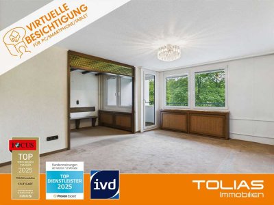 Raum für Ideen: Helle Wohnung mit Balkon in ruhiger Gegend von Sindelfingen!