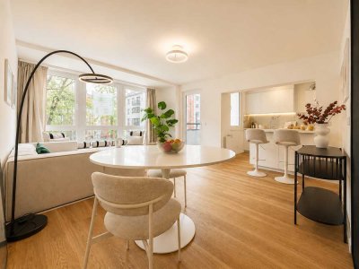 Leerstehende 1-Zimmer-Wohnung mit Loggia im Erstbezug nach Modernisierung!