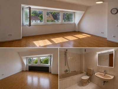 Drei-Zimmer-Wohnung im Dachgeschoss