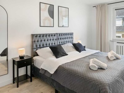 Wohnen auf Zeit! Vollausgestattete 2-Zi-Wohnung mit Balkon in zentraler Lage Hauptbahnhof Koblenz