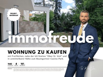 Zum Verkauf steht eine nach Süden ausgerichtete 4 Zimmer-Altbauwohnung mit Garten und Balkon, welche mittels einer Luftwärmepumpe beheizt wird, in Wien Penzing, nahe der U4 Station “Ober St. Veit” und in unmittelbarer Nähe zum Baumgartner-Casino-Park.