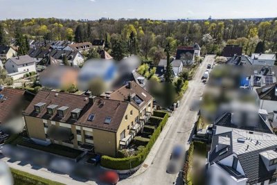 Individuelle, großzügige 5-Zimmer-Dachterrassenwohnung mit Kamin nahe Westpark- mit Potenzial!