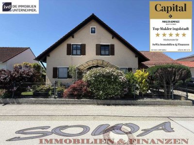 Schönes Einfamilienhaus mit Wintergarten und Doppelgarage in Neuburg - Rohrenfels - Ein Objekt vo...