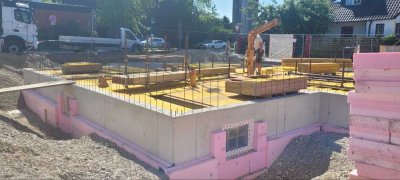 Es geht voran! Platz für die Familie, "Haus in Haus" in Erding/Klettham, KfW 40 Bauweise