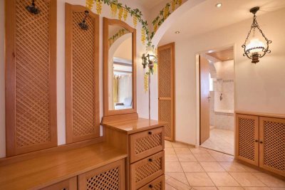 Große 3-Zimmer-Garten-Wohnung mit Alpenpanorama in Oberau bei Garmisch-Partenkirchen