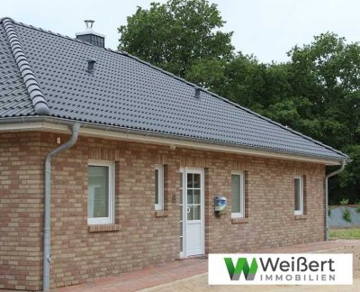 Bungalow für "zwei" - optimal bis ins hohe Alter
Niedrigenergiehaus mit Wärmepumpe - Neubauplanung