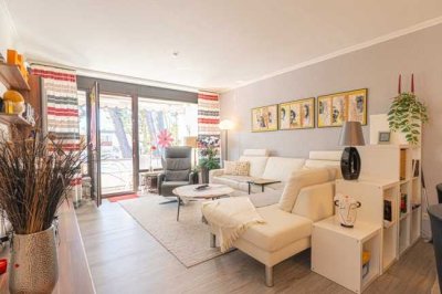 Strandnahe moderne und großzügige
2,5-Zimmerwohnung mit Tiefgaragenstellplätzen