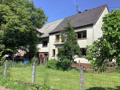 Haus mit Stallungen und Scheune mit sehr viel Potenzial incl. Baugrundstück