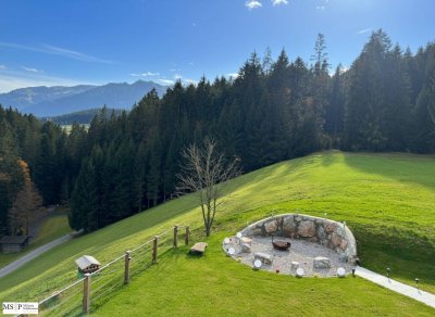 Kitzbühel: Schöne, neuwertige Mietwohnung mit großer Sonnenterrasse in absoluter Natur-Ruhelage