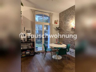 Tauschwohnung: 3-Zimmer-Altbau in Köln Nippes mit Garten
