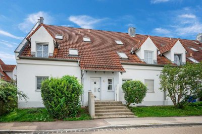 Ruhige Etagenwohnung mit Balkon und TG-Stellplatz in A-Bergheim!