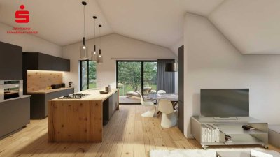 Neubautraum in Waldtrudering! 2,5-Zimmer-Dachterrassenwohnung in absolut ruhiger Lage