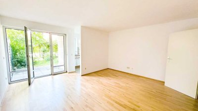 Helle 1-Zimmer Wohnung mit  Garten und Garage in begehrter Lage von Ingolstadt