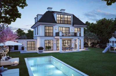 PARK HOMES - GROSSZÜGIGE NEUBAU-VILLA IN IDYLLISCHER LAGE VON GRÜNWALD